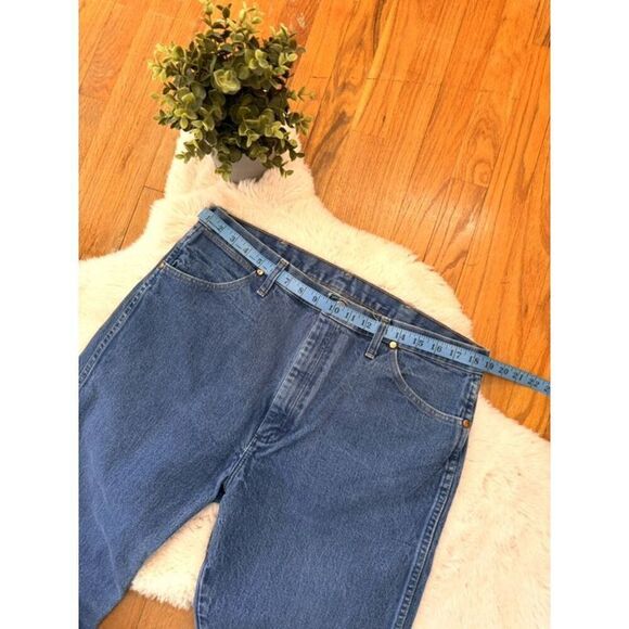 Wrangler Cowboy Cut Original Straight Jeans Size 38/32 - Picture 6 of 9